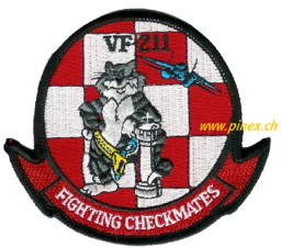 Picture of VF-211 Aufnäher Fighting Checkmates