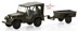 Image de Willys M38A1 Armee-Jeep 1:87 mit Aebi Gelpw Anh 68 Kunststoff Fertigmodell ACE Collectors
