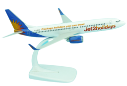 Image de Boeing 737-800 Jet2 Holidays G-JZHA modèle d'avion échelle 1:200 Snap Fit Modell Aeroclix