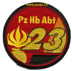 Image de Panzerhaubitzen Abteilung 23 schwarz Armee 95 Badge