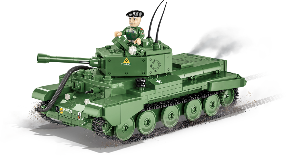 Immagine di Cobi Panzer Cromwell MK.IV Polen WW2 Baustein Set 1:35 Historical Collection 2269