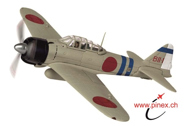 Immagine di Mitsubishi A6M2 Zero 80 Jahre Pearl Harbor Corgi Die Cast Modell 1:72