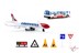 Image de Flughafen Spielset Edelweiss von der Marke ACE Toy 