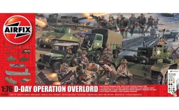 Bild von D-Day Operation Overlord Komplettset Diorama Modellbausatz 1:76 Airfix