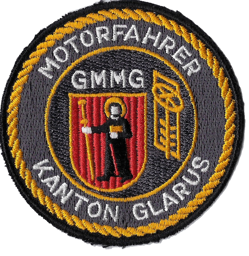 Bild von GMMB Motorfahrer Kanton Glarus Armee 95 Abzeichen