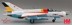 Bild von MIG-21 SPS, the white Shark, 22+02, JG-1 Drewitz Air Base Deutsche Luftwaffe 1990. Metallmodell 1:72 Hobby Master HA0108