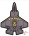 Bild von VMFA-314 Black Knights offilielles Schulterabzeichen 3D F-35 Lightning II PVC Rubber Patch 