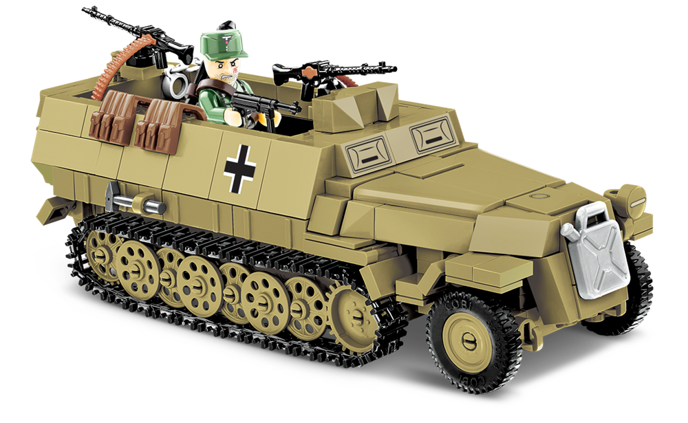 Immagine di Sd.Kfz. 251 Ausführung D Halftrack Halbkettenfahrzeug Deutsche Wehrmacht WWII COBI Company of Heroes 3049
