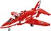 Bild von BAe Hawk T1 Red Arrows Jet Baustein Modell Set Armed Forces Cobi 5844