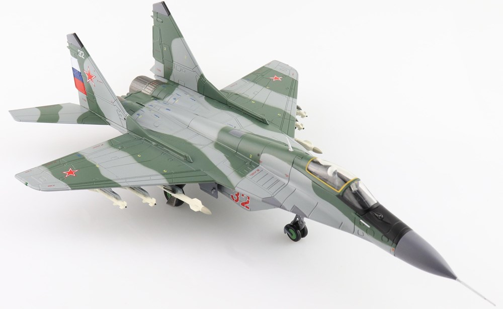 Picture of MIG-29A Fulcrum Red 32 Russland 1997. Metallmodell 1:72 Hobby Master HA6520