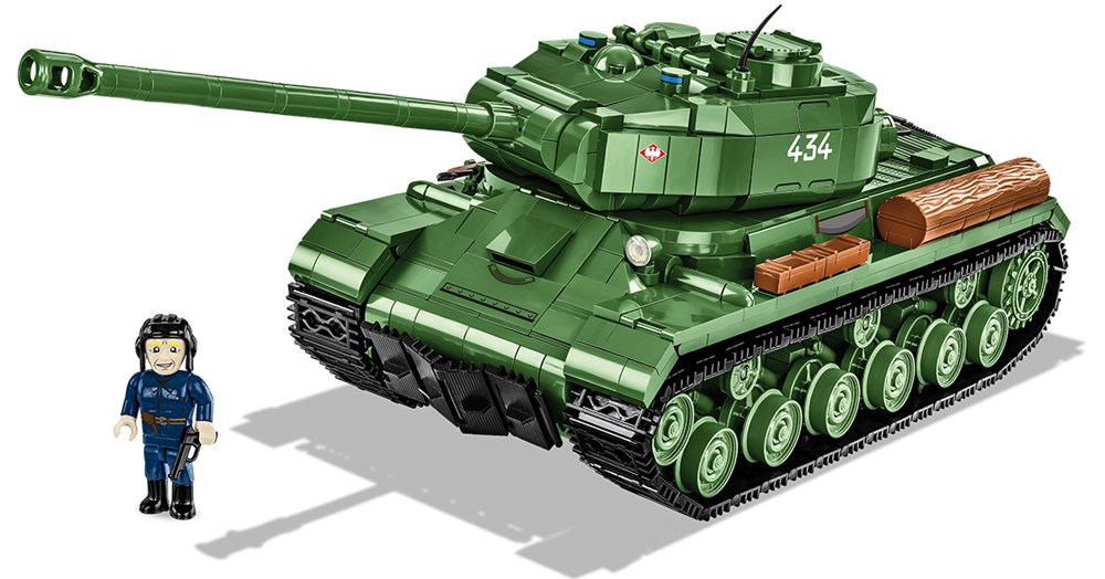 Picture of IS-2 Heavy Tank Sowjet Panzer 3in1 Historical Collection WWII Baustein Set COBI 2578