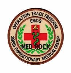 Bild von 386th Medical Group Operation Iraqi Freedom Abzeichen