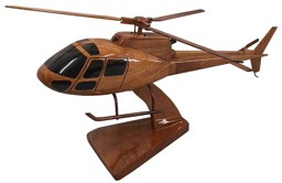 Bild von Ecureuil AS-350 Helikopter Holzmodell