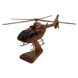 Bild von Eurocopter EC135  Helikopter Holzmodell