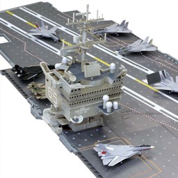 Bild von USS Enteprise CVN-65 1:200 Modellbau Set Commander Bridge Turm Forces of Valor M
