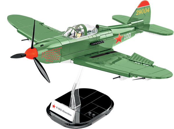 Image de Bell Airacobra Sowjet Jagdflugzeug WW2 Baustein Bausatz Cobi 5747