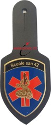 Picture of Scuole San 42 Brusttaschenanhänger Schweizer Armee