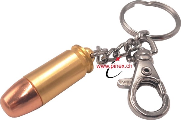 Bild von .45 ACP Pistolen Deko Munition Patronen Schlüsselanhänger 