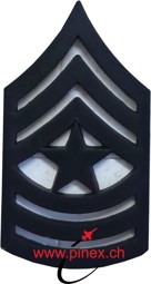 Bild von Sergeant Major Original US Army Kragenabzeichen aus Metall