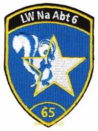 Bild von LW Na Abt 6 - 65 Luftwaffen Badge ohne Klett