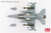 Bild von F-16D Pitch Back 2022 RSAF. Metallmodell 1:72 Hobby Master HA38027. 