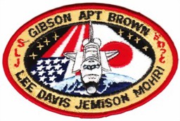 Bild von STS 47 Raumfäher Endeavour Space Badges