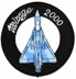 Image de Mirage 2000 Abzeichen, 100mm