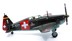 Image de Morane Saulnier D-3801 J-177 Bulldog maquette en métal 1:72 Forces aériennes suisses