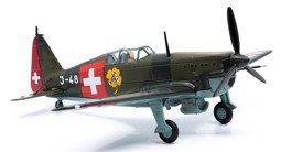Bild von Morane Saulnier D-3800 "HEXE" J-48 (JA 1940) Schweizer Luftwaffe Metallmodell 1:72 Arwico ACE Line. 