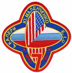 Bild von ISS 7 Mission Badge Abzeichen