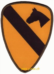 Immagine di 1st Cavalry Division Abzeichen gelb