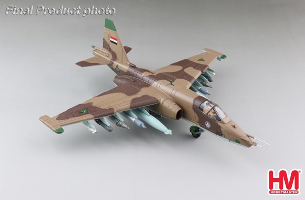 Bild von Suchoi Su-25K Frogfoot 114Sqn Iraqi Air Force 1991, Metallmodell 1:72 Hobby Master HA6109