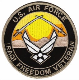 Bild von US Air Force Abzeichen Iraqi Freedom 