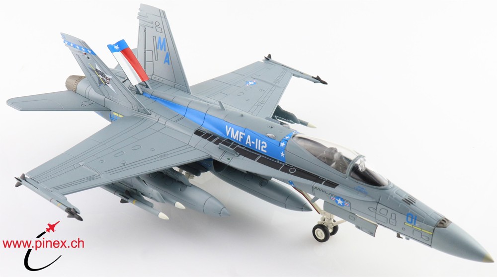 Picture of F/A-18C Hornet VMFA-112 "Cowboys" US Marines 2020 Hobby Master Modell im Massstab 1:72, HA3581