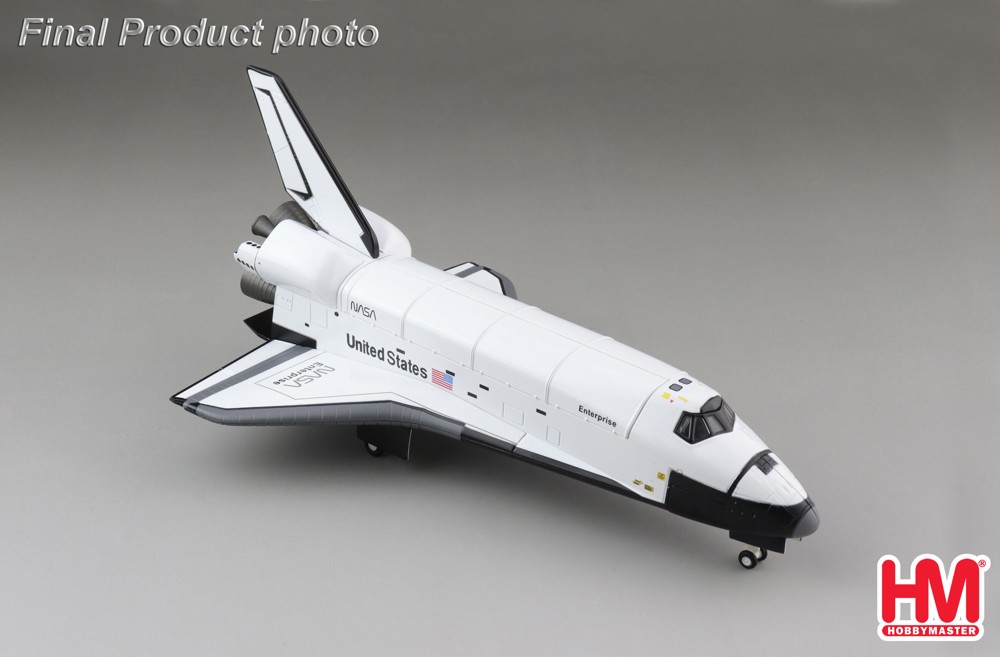 Immagine di Space Shuttle Enterprise 1:200 Intrepid Museum New York Metallmodell Hobby Master HL1409