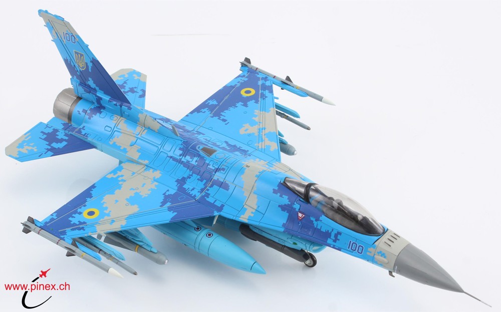 Bild von VORBESTELLUNG F-16C Fighting Falcon Ukrainian Air Force "What if Scheme" Hobby Master Modell HA38028 Lieferung Ende Juni