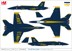 Image de VORBESTELLUNG F/A-18E Blue Angels 2021, Nummer 2, Metallmodell 1:72 Hobby Master HA5121c Lieferung Ende Mai