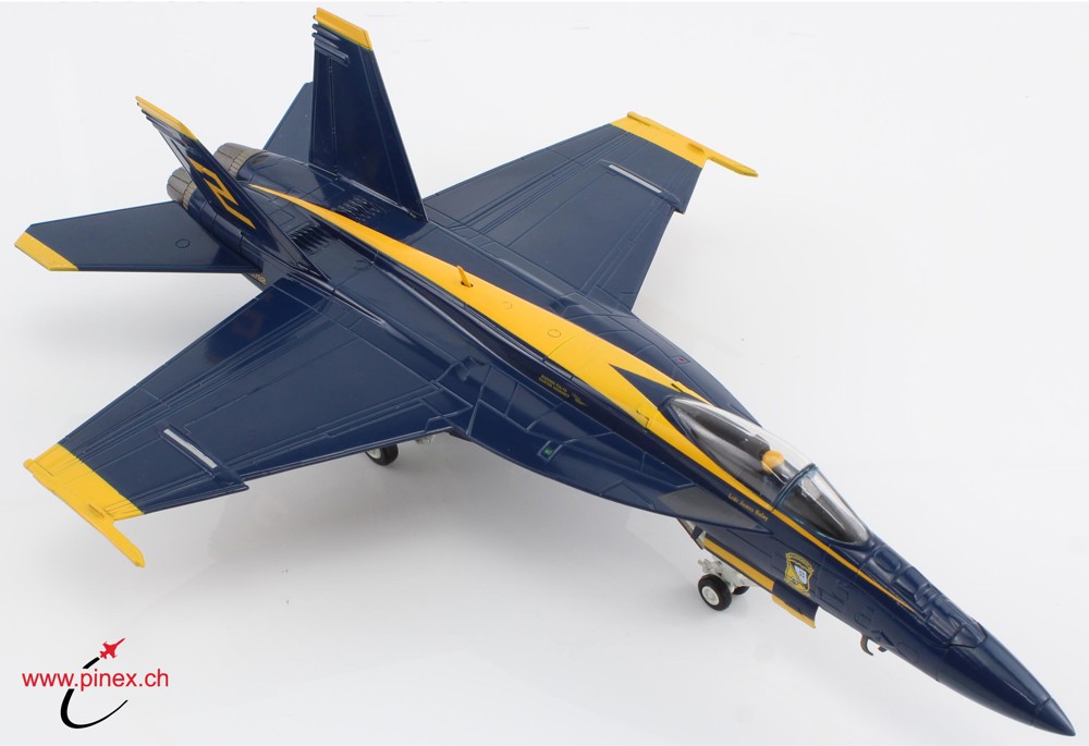Immagine di F/A-18E Blue Angels 2021, Nummer 2, Metallmodell 1:72 Hobby Master HA5121c VORBESTELLUNG. LIEFERUNG ENDE JUNI