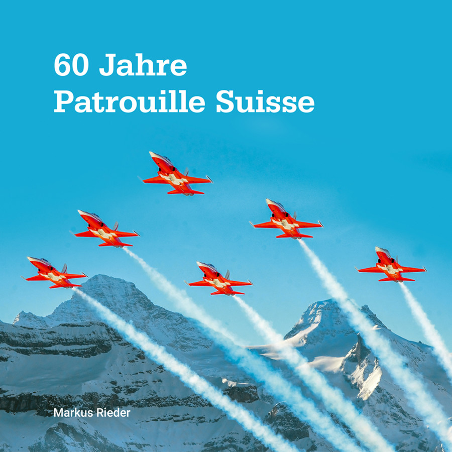 Immagine di Libro della Patrouille Suisse per il 60° anniversario. PRE-ORDINE. DISPONIBILE DA FINE AGOSTO