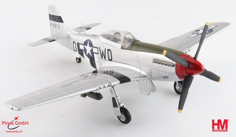Picture of Mustang P-51D 1:48  335 FS/4 FG, flown by Capt Ted LInes, Hobby Master HA7750