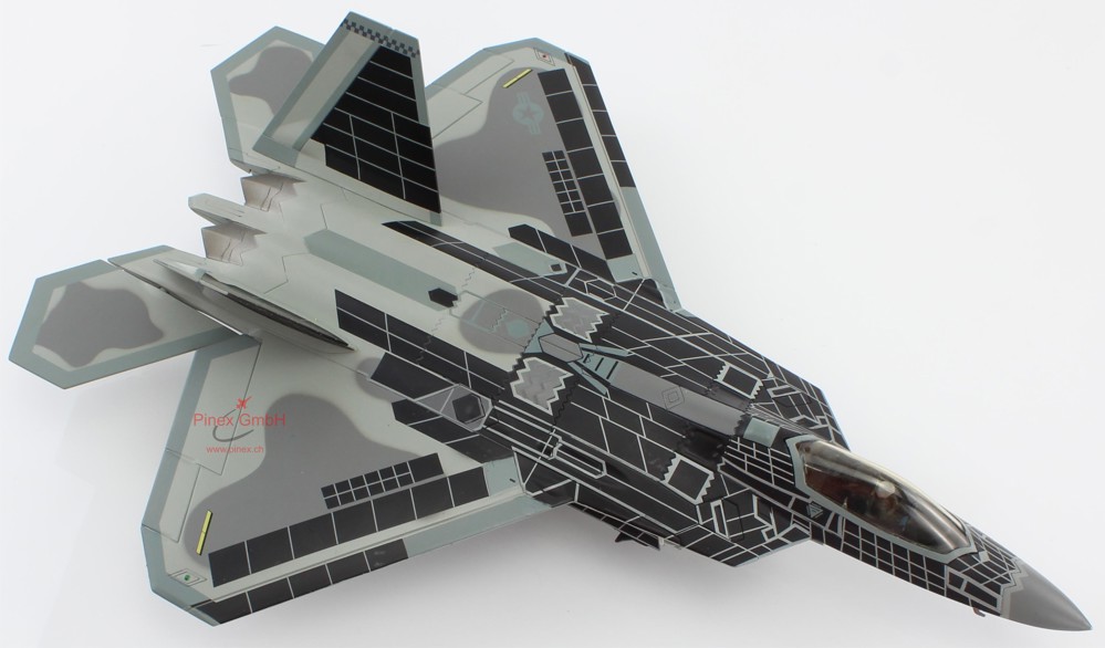Image de F-22 Raptor "Symbiote" 04-4070, Nellis AFB modèle d'avion Hobby Master HA2828. PRÈ-COMMANDE. DISPONIBLE AOÛT.
