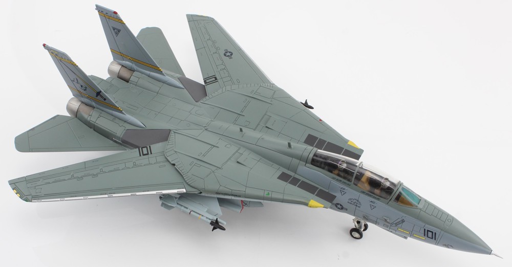 Immagine di F-14D Tomcat "Last Gypsi Roll" 161860, VF-32 Swordsmen, NAS Oceana 2005. Hobby Master Modell im Massstab 1:72, HA5254. VORBESTELLUNG. LIEFERUNG AUGUST