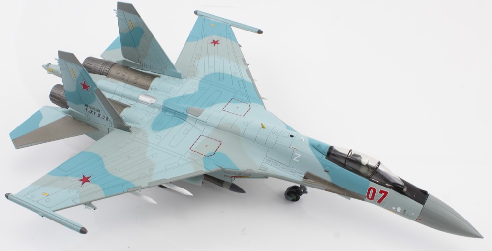 Image de Suchoi Su-35S Flanker E. Modèle d'avion Hobby Master HA5715