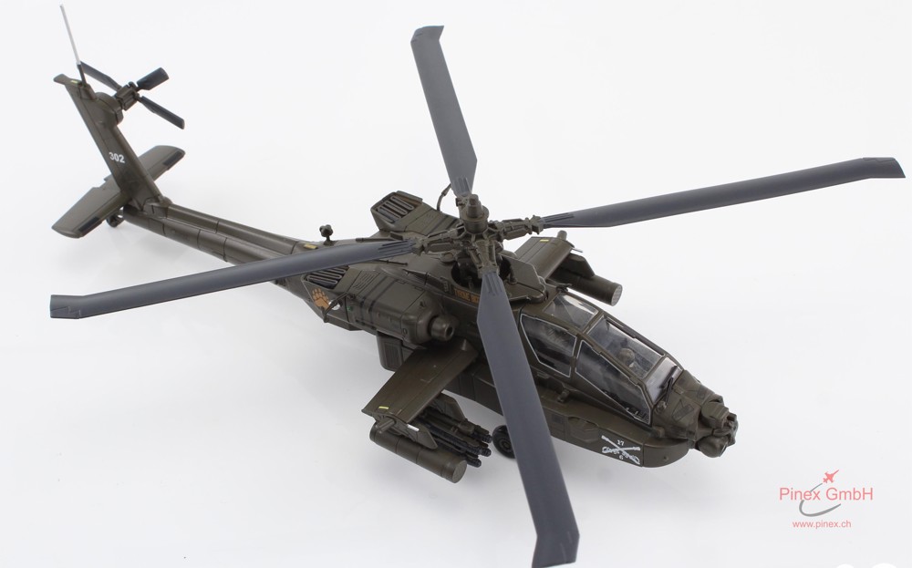 Immagine di Apache AH-64D Tyrone Biggums, 4th Combat Aviation Brigade US Army.  Hobby Master  1:72 HH1219