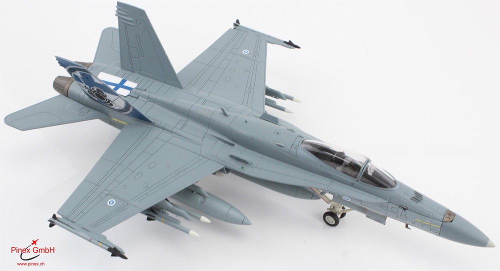 Immagine di F/A-18C Finnish Air Force RIAT 2023. Metallmodell 1:72 Hobby Master HA3582. VORBESTELLUNG. LIEFERUNG CA. OKTOBER