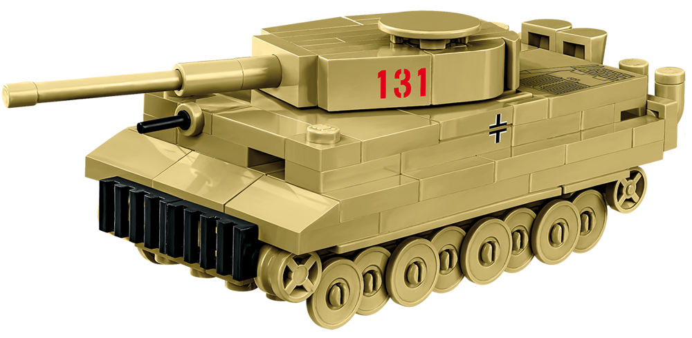 Bild von Tiger I Nr.131 Panzer WWII Historical Collection Baustein Set COBI 3095