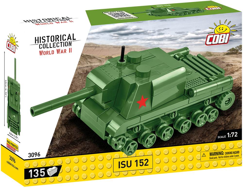Image de ISU 152 Panzer WWII Historical Collection Baustein Set COBI 3096