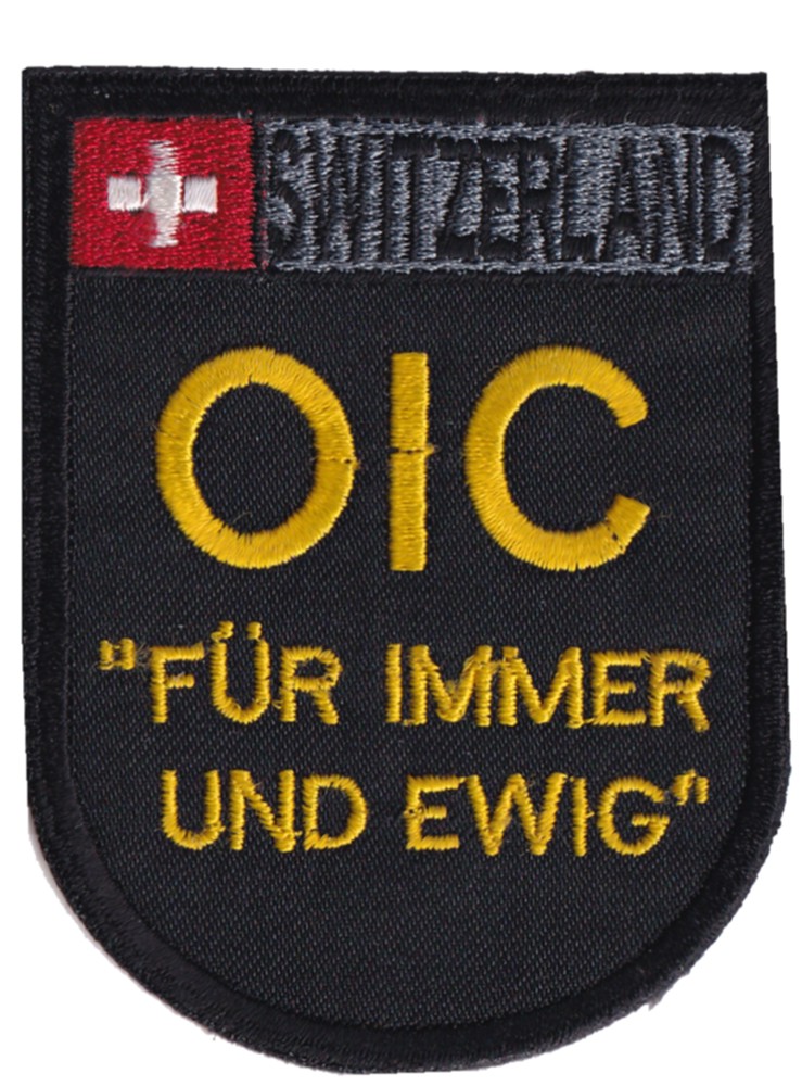 Bild von OIC Badge mit Klett  