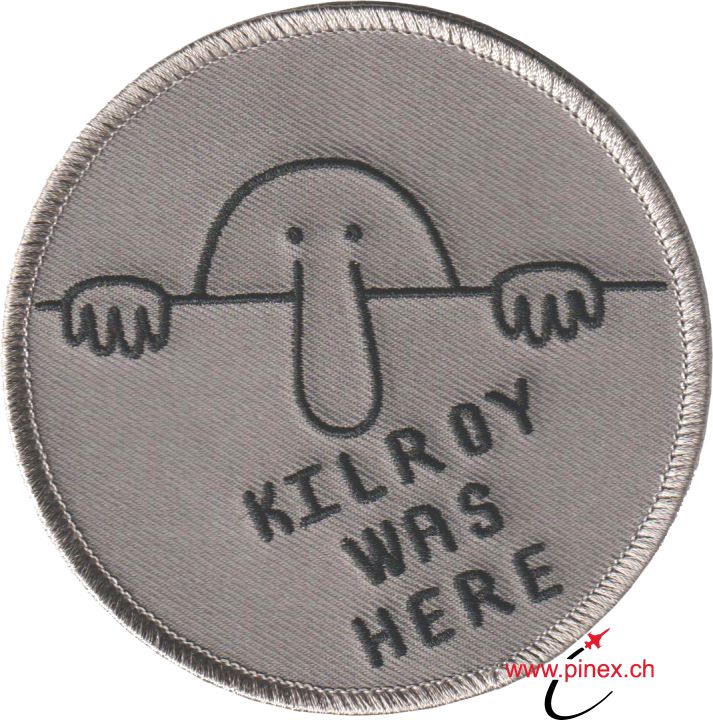 Image de KILROY WAS HERE Abzeichen Patch