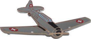 Immagine di North American AT-16 U-328 Schweizer Luftwaffe Pin Anstecker